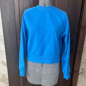Athlete small Vibrant Blue Sweatshirt